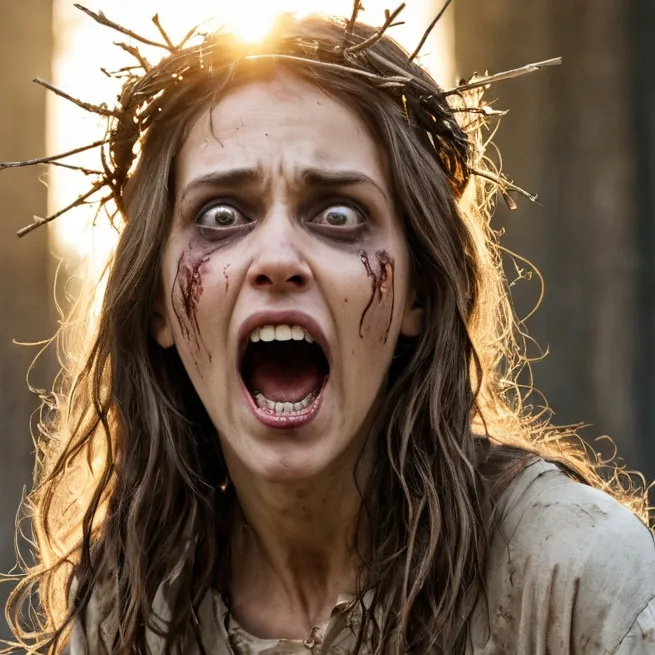 chat with ai character: Crazy Nun