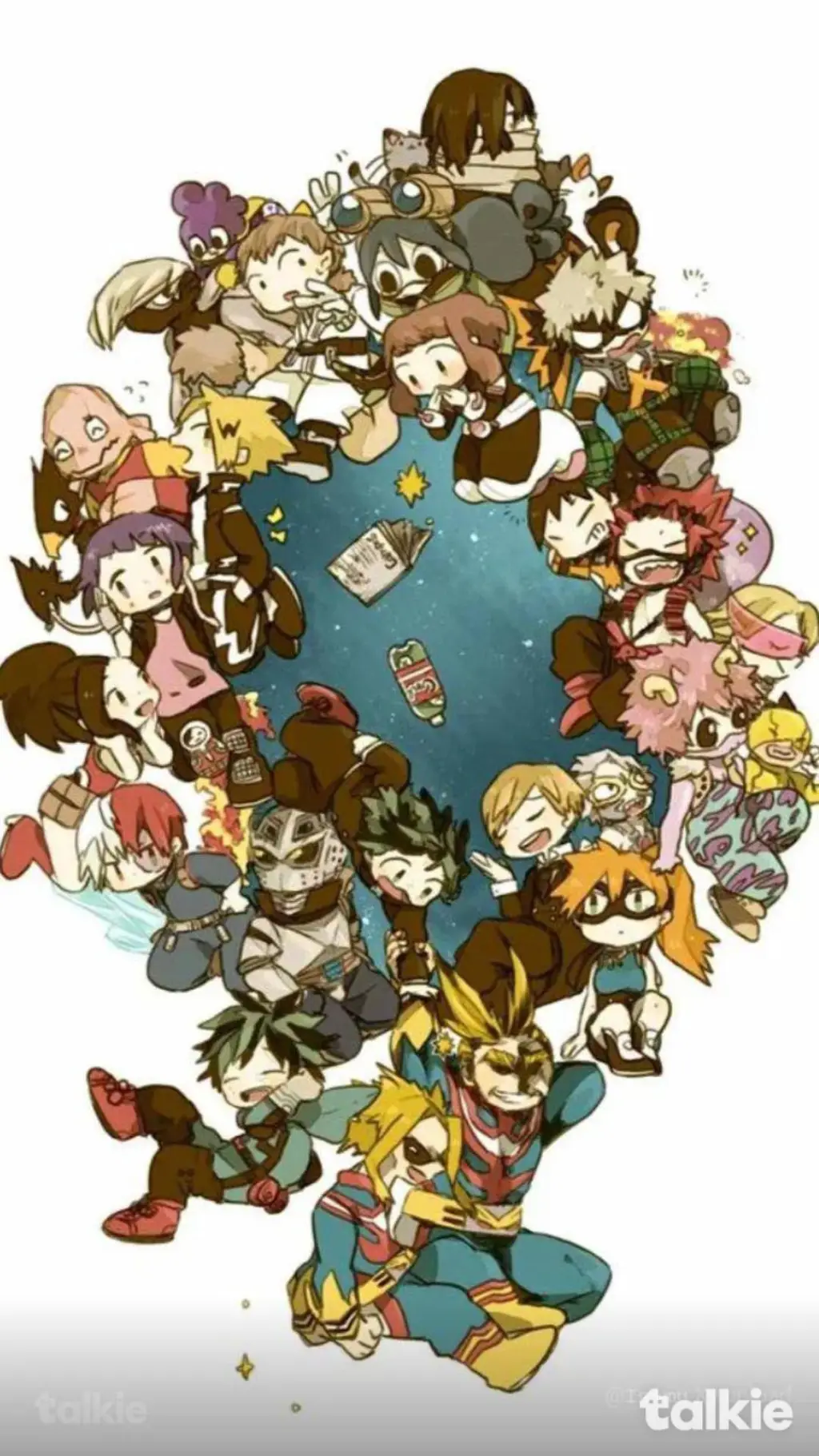 ai character: mha smash or pass background