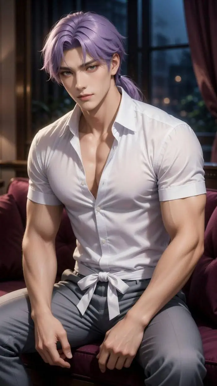 ai character: V-L3T Violet  background