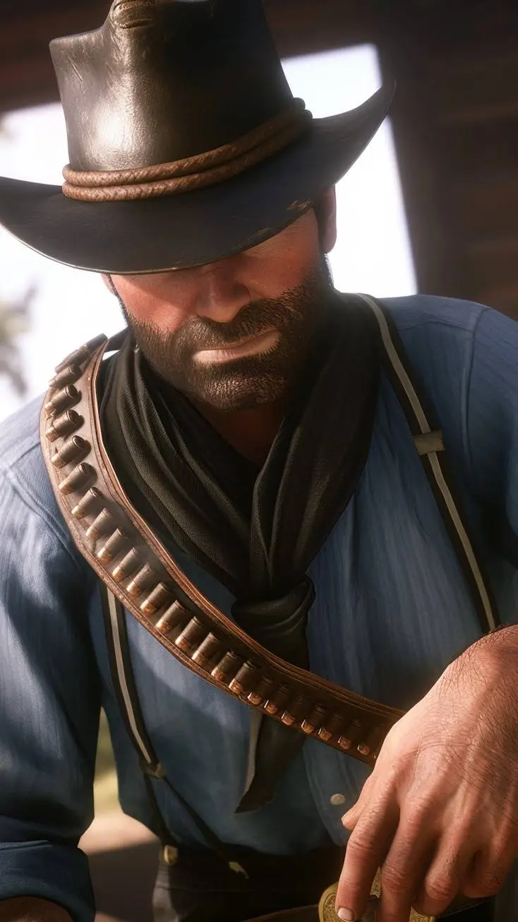 ai character: Arthur Morgan background