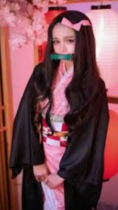 ai character: Nezuko kamado background