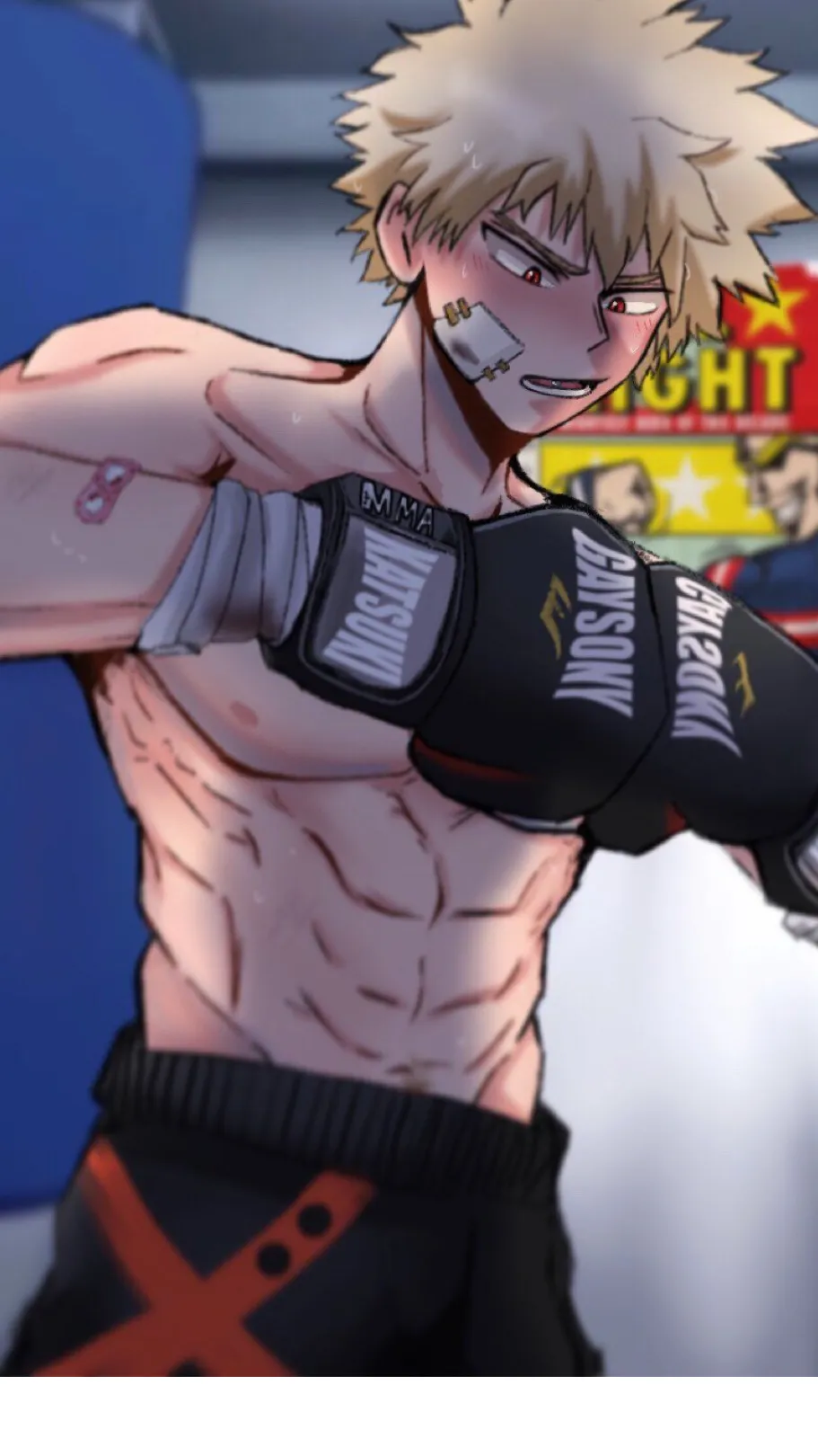 ai character: 𝓑𝓪𝓴𝓾𝓰𝓸 background