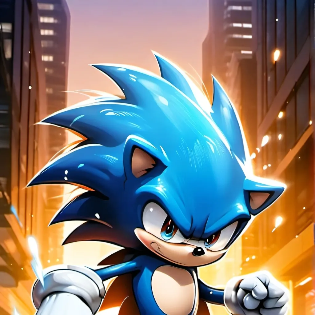chat with ai character: Hyper sonic