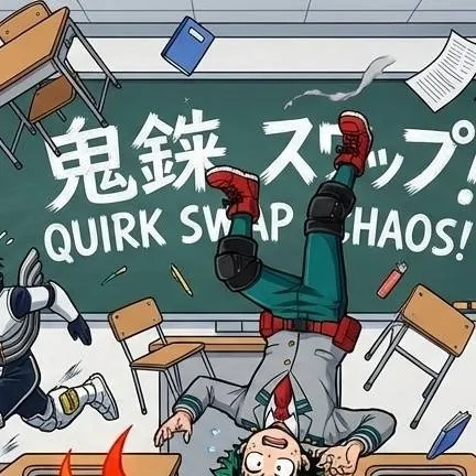 chat with ai character: mha quirck swap
