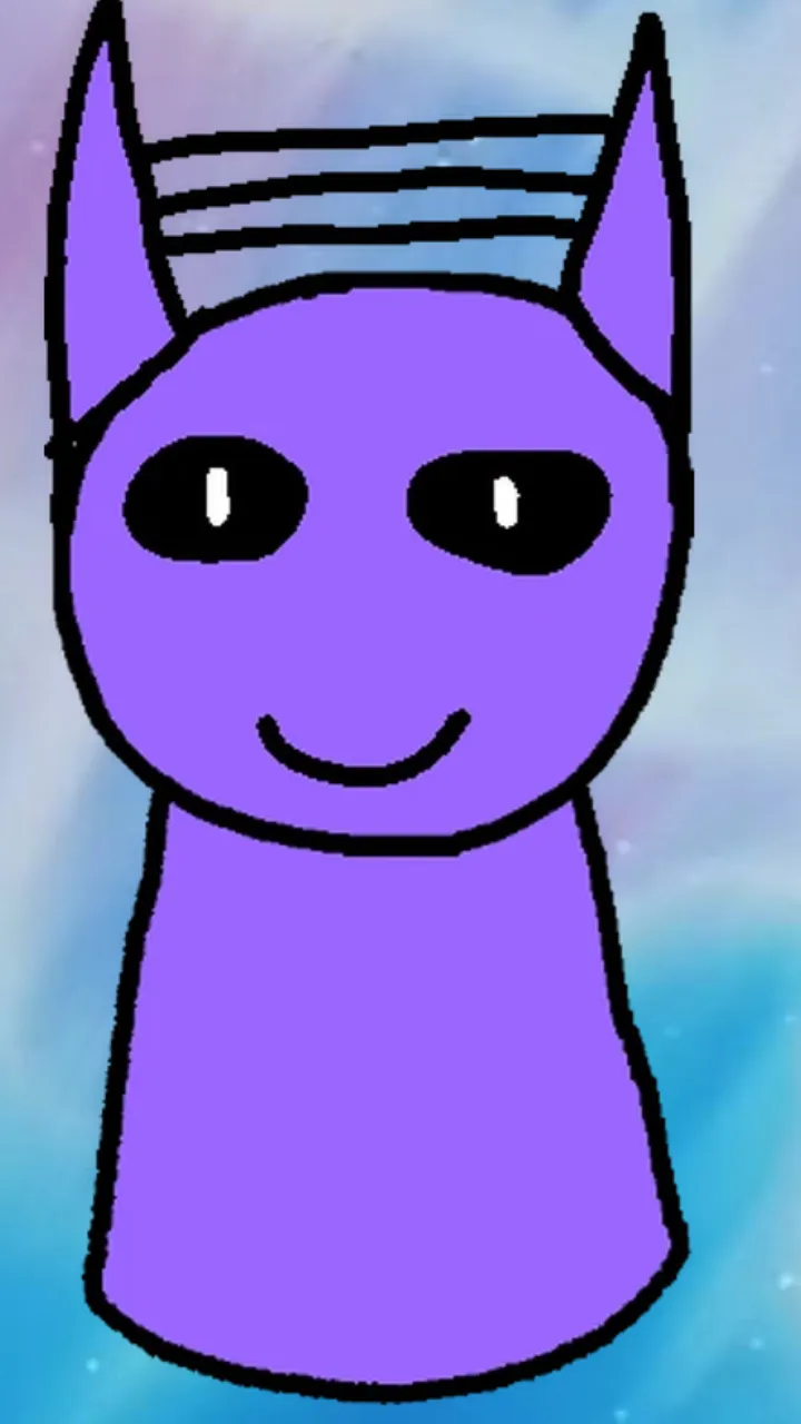 ai character: Durple Sprunked  background