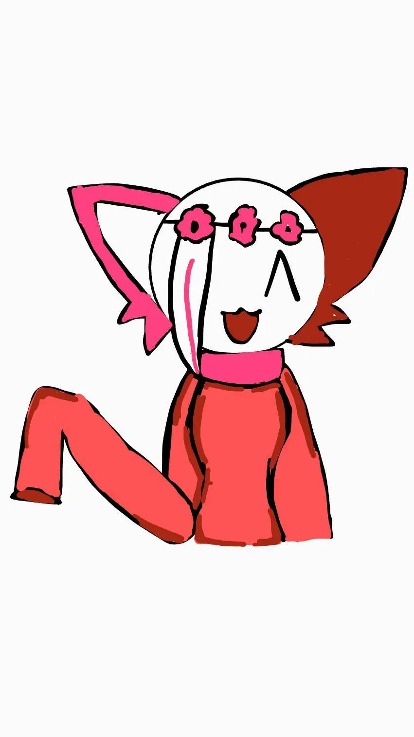 ai character: Blossomcreates background