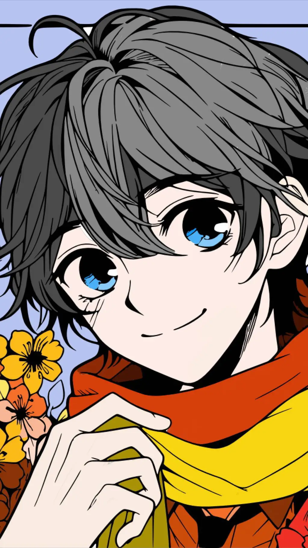 ai character: Nice boy background