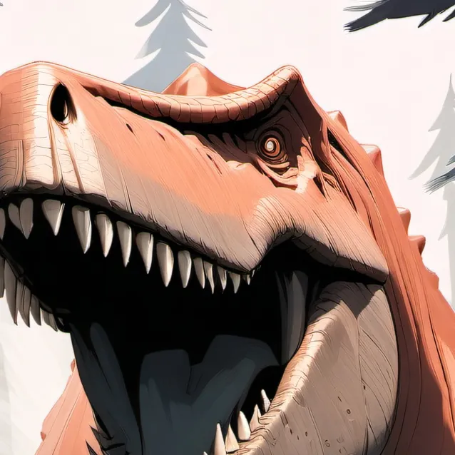 chat with ai character: Rexy vs grug
