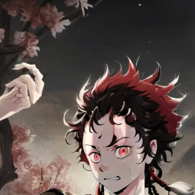 chat with ai character: demon king tanjiro