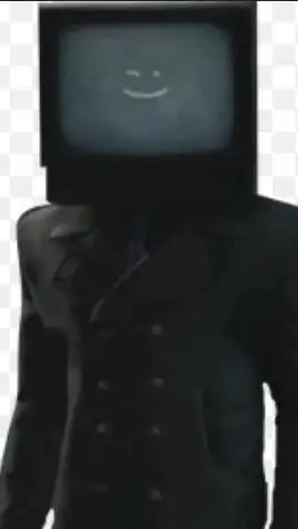 ai character: tv man background