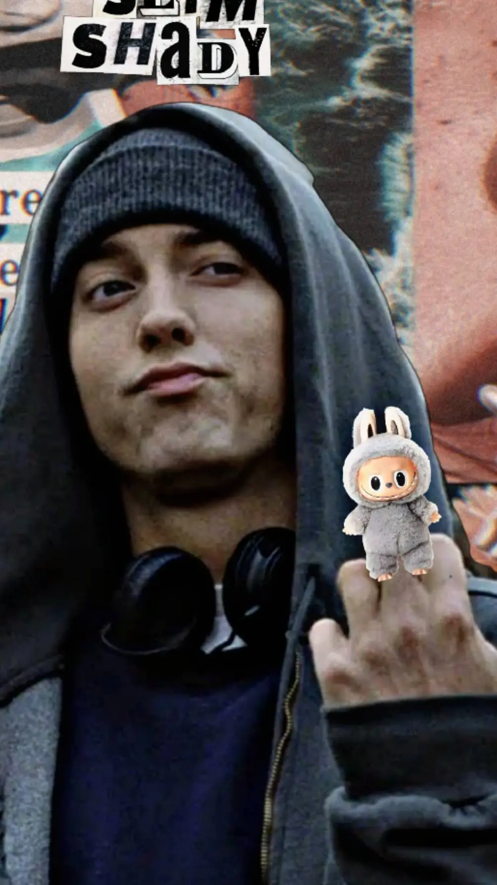 ai character: marshall Mathers  background