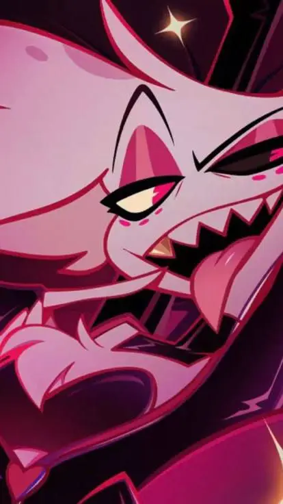 ai character: ☆{AngelDust}☆ background