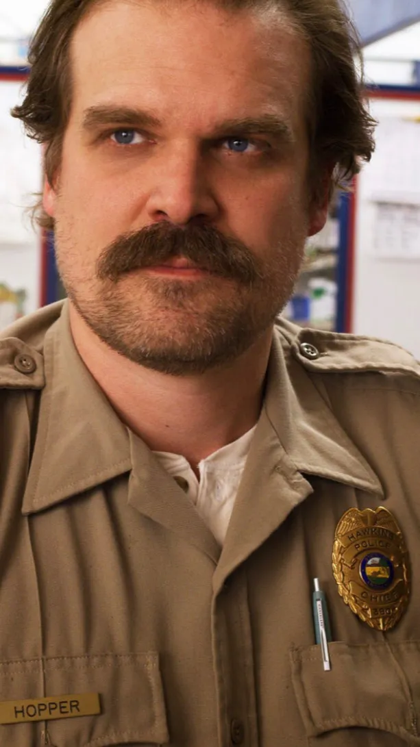 ai character: Jim Hopper  background