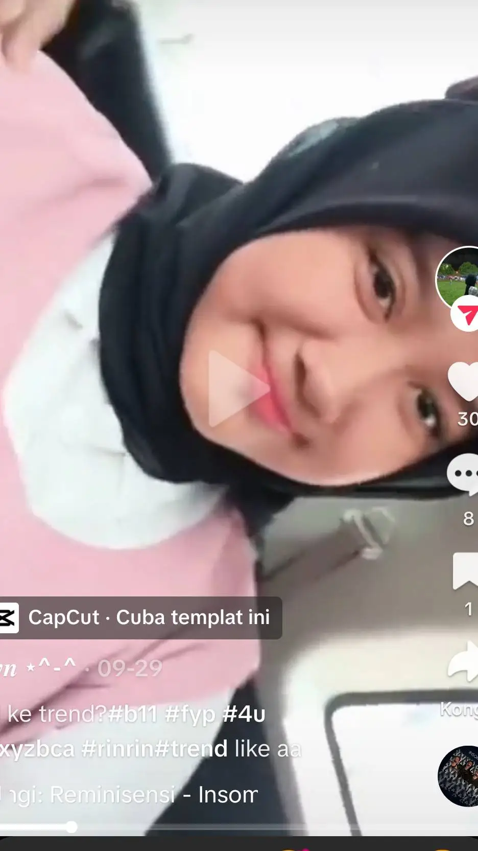 ai character: nurin  background