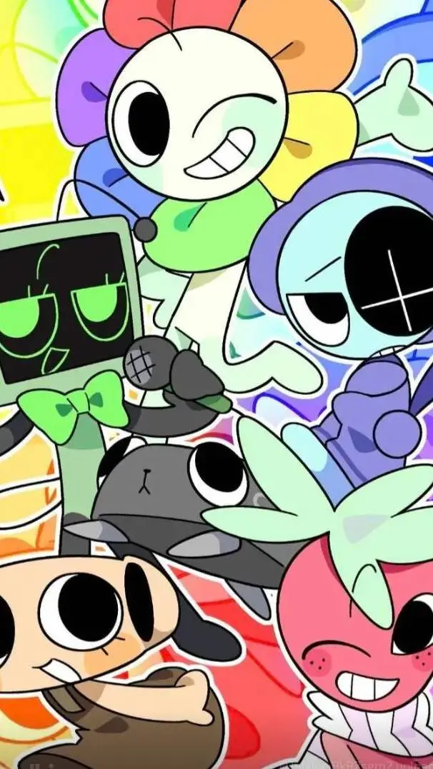 ai character: DW sleepover background