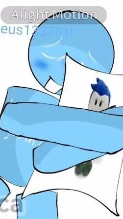 ai character: bluudud:P background