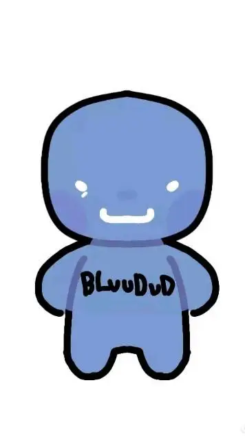 ai character: Babysitting bluu background
