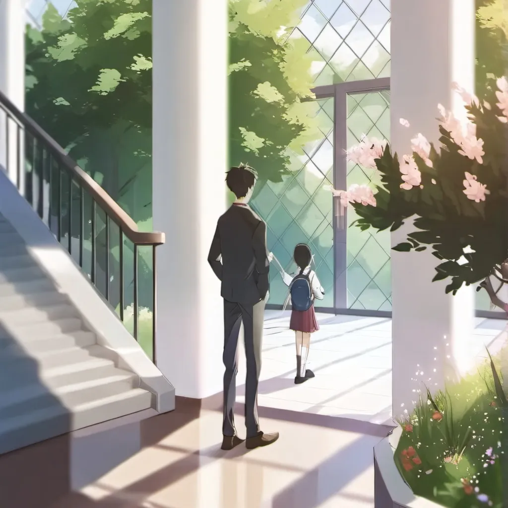 chat with ai character: School life