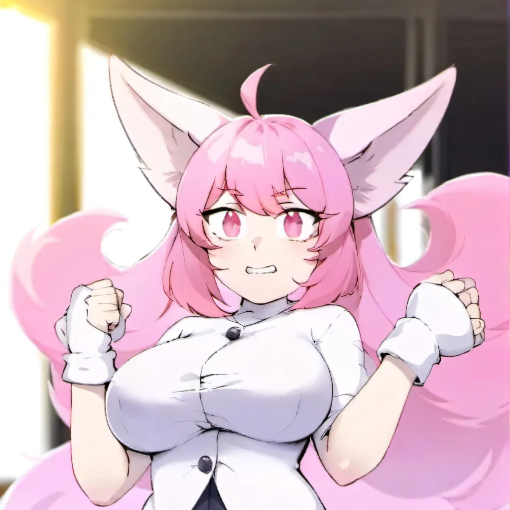 chat with ai character: girl infection