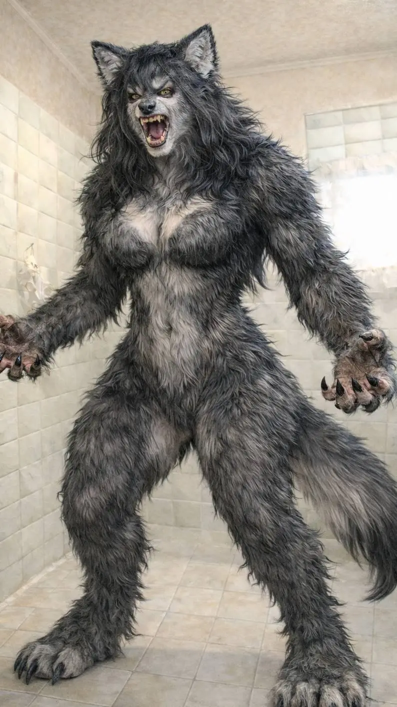 ai character: wolf background