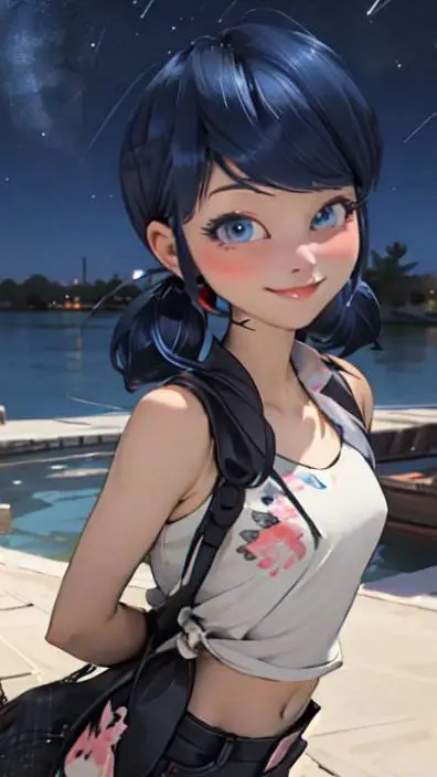 ai character: Marinette background