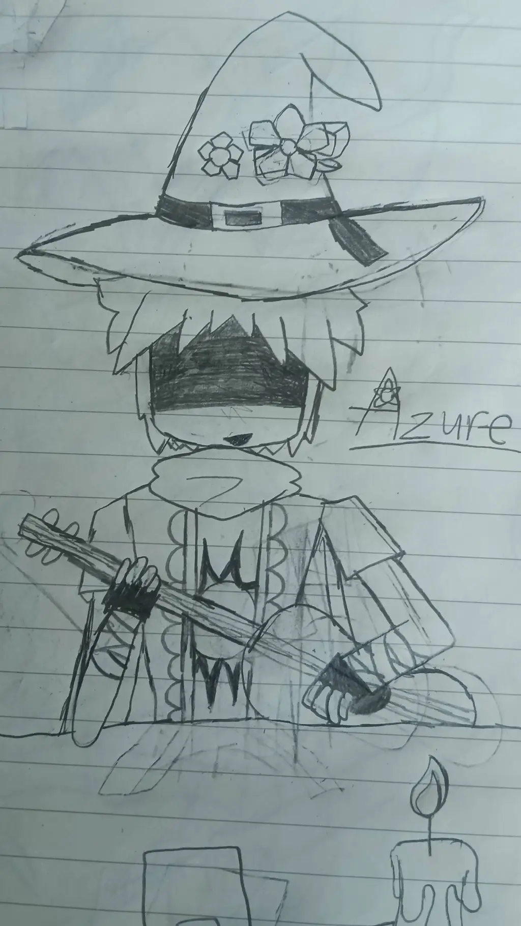 ai character: ★Azurewrath★ background