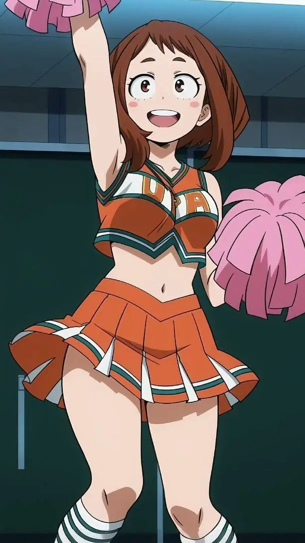 ai character: Ochaco uraraka  background