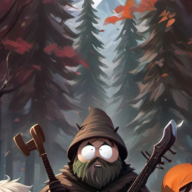 chat with ai character: South park