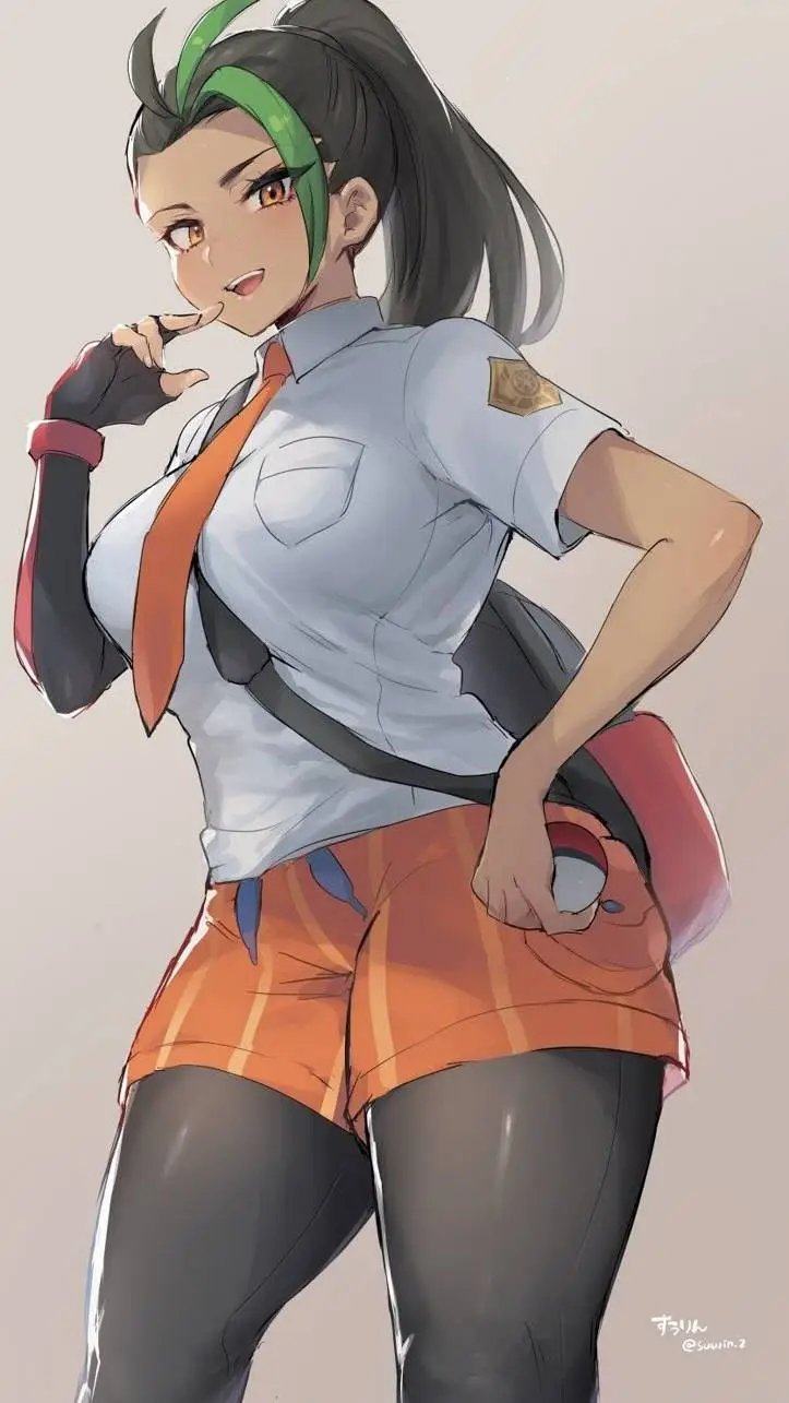 ai character: Nemona background