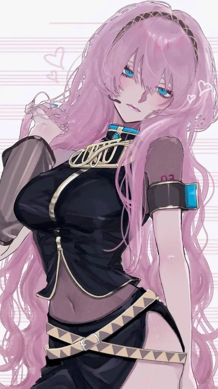 ai character: Luka Megurine background
