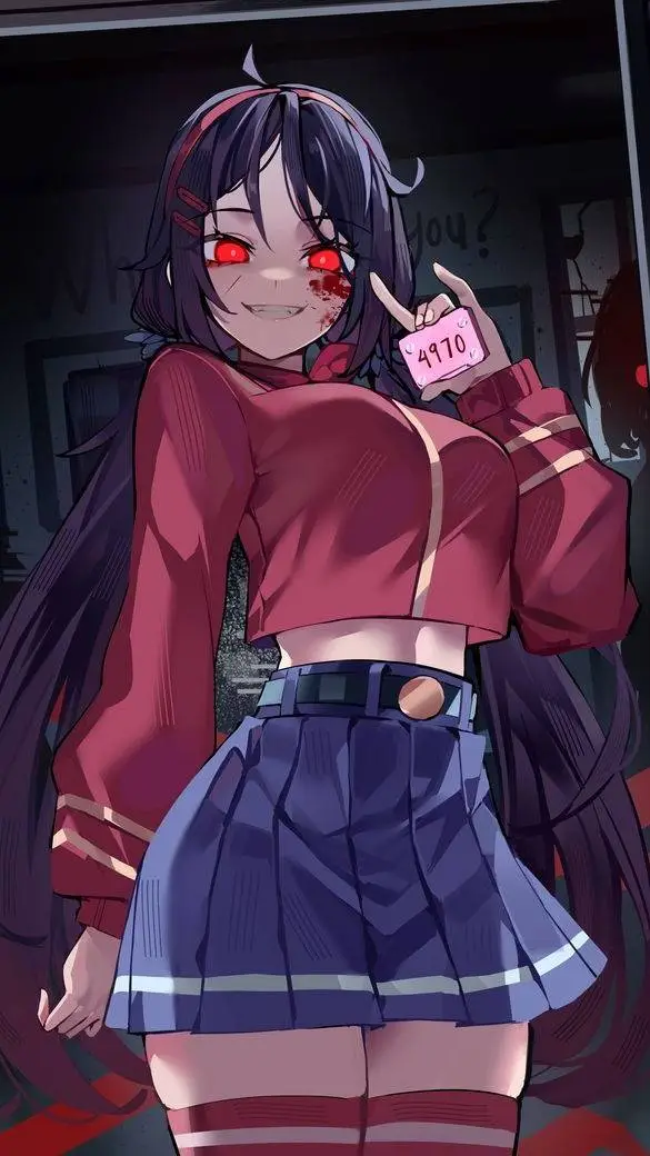 ai character: 🔪Mita😍 background