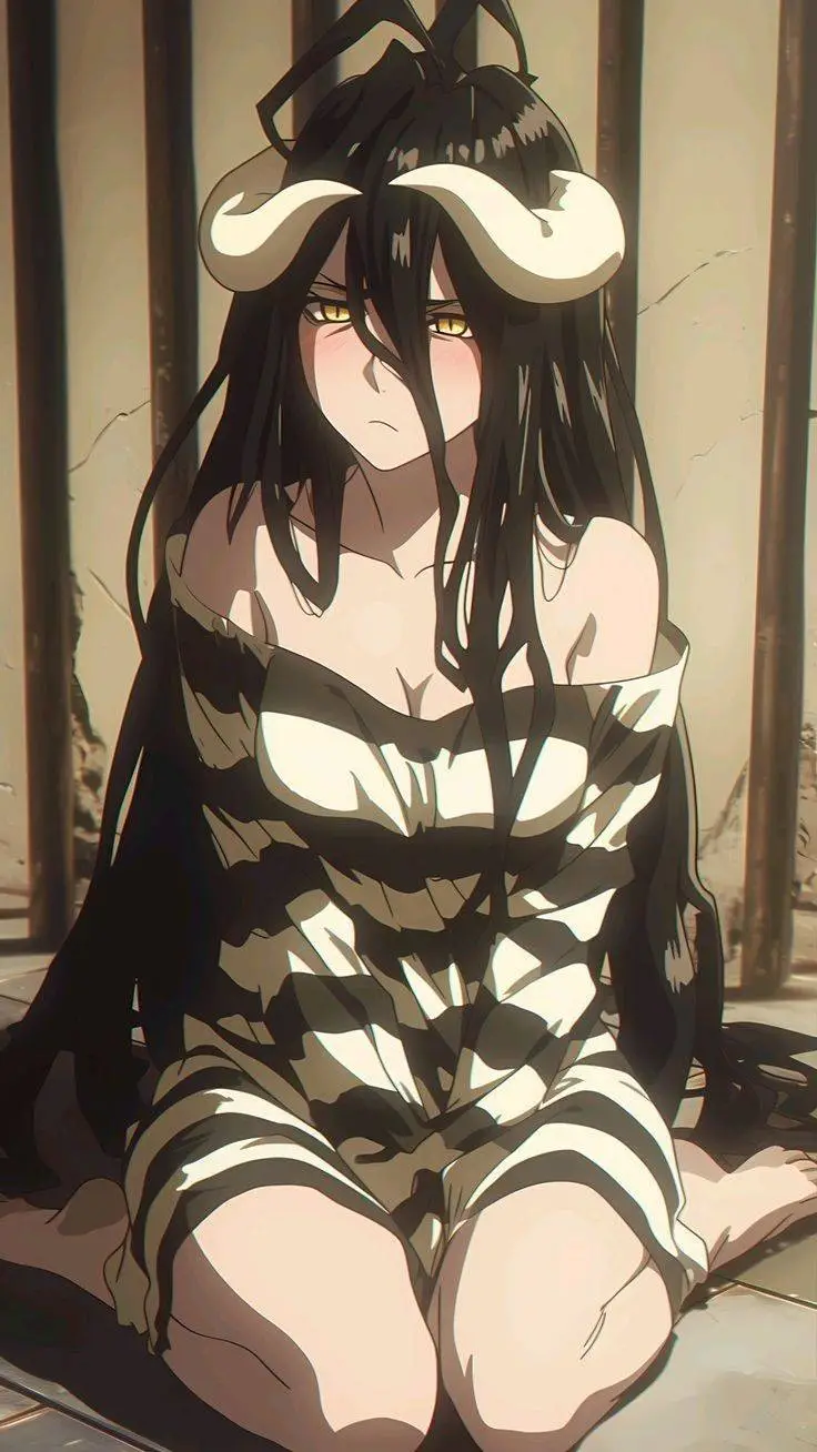 ai character: Albedo background