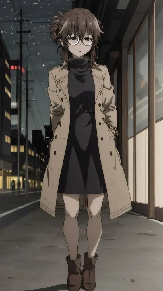 ai character: Anko Uguisu. background