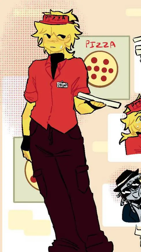 ai character: Elliot 🍕 background