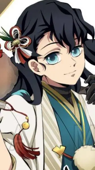 ai character: Muichiro🔵 background