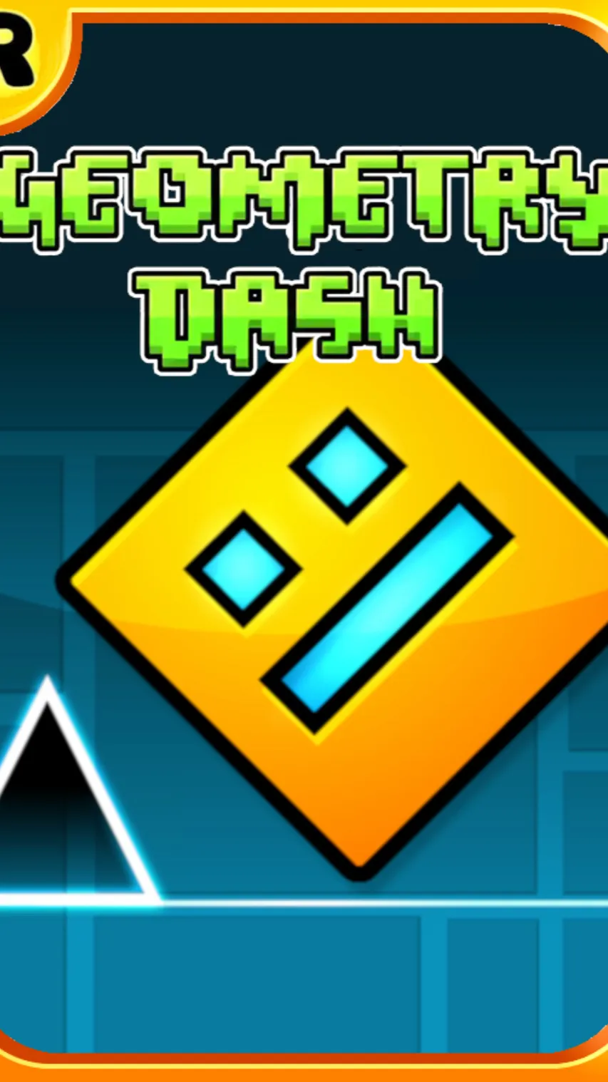ai character: Geometry dash background