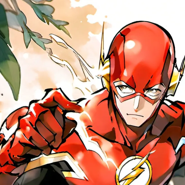 chat with ai character: flash