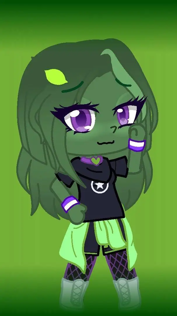 ai character: 🍋‍🟩namorada azado💚 background
