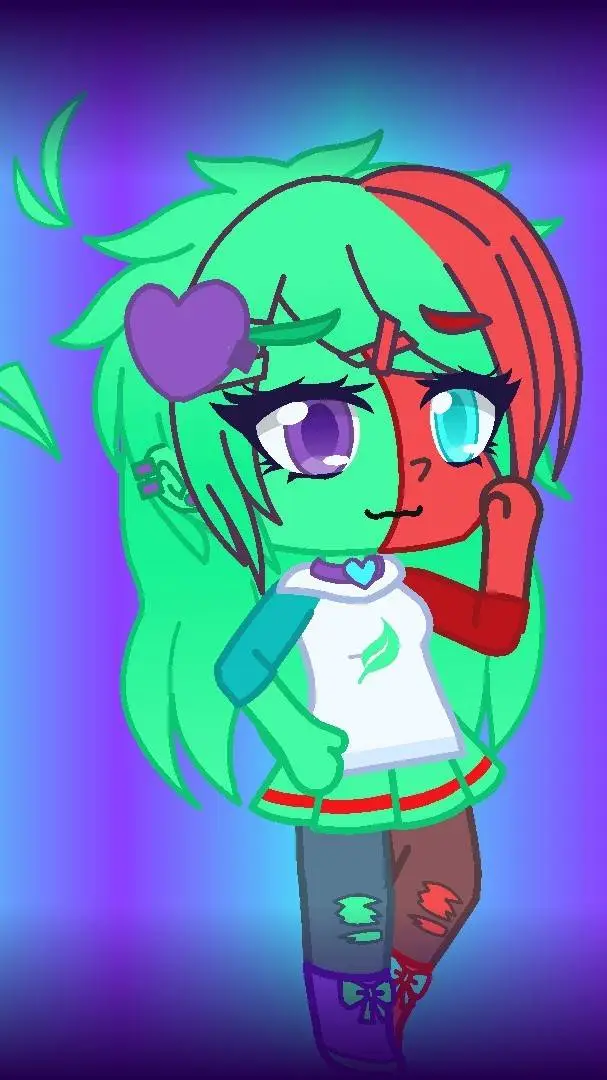 ai character: 💚namorada toramo❤🍎 background