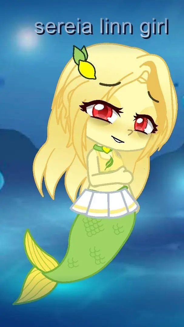 ai character: 🐟sereia linn 💛 background