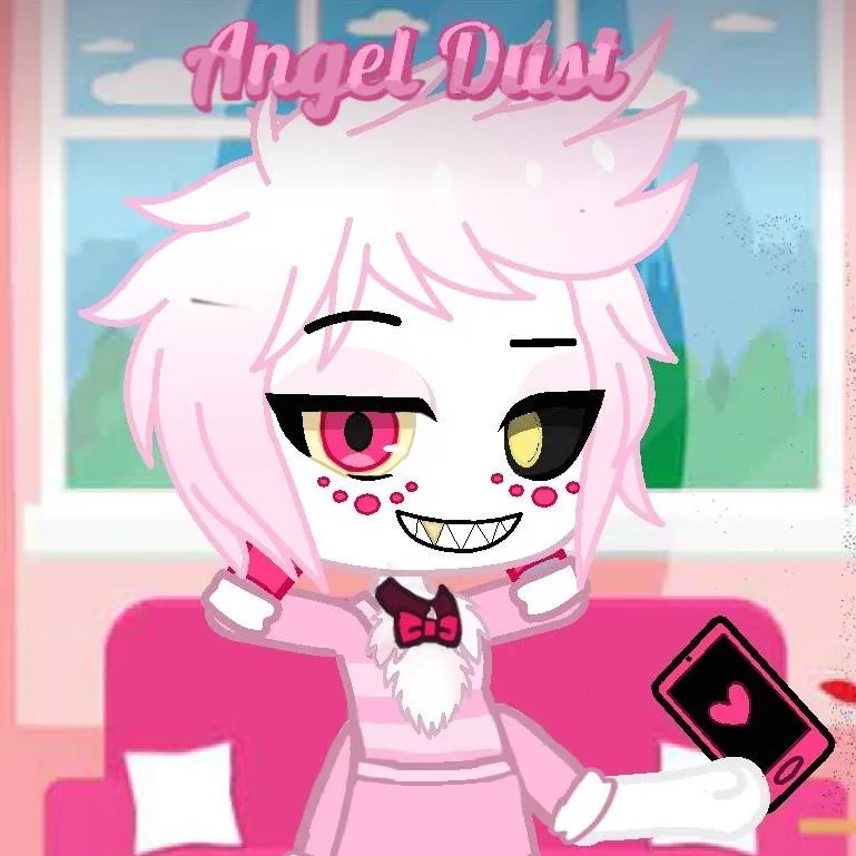 chat with ai character: 🍷🕷Angel Dust 🩷🕸