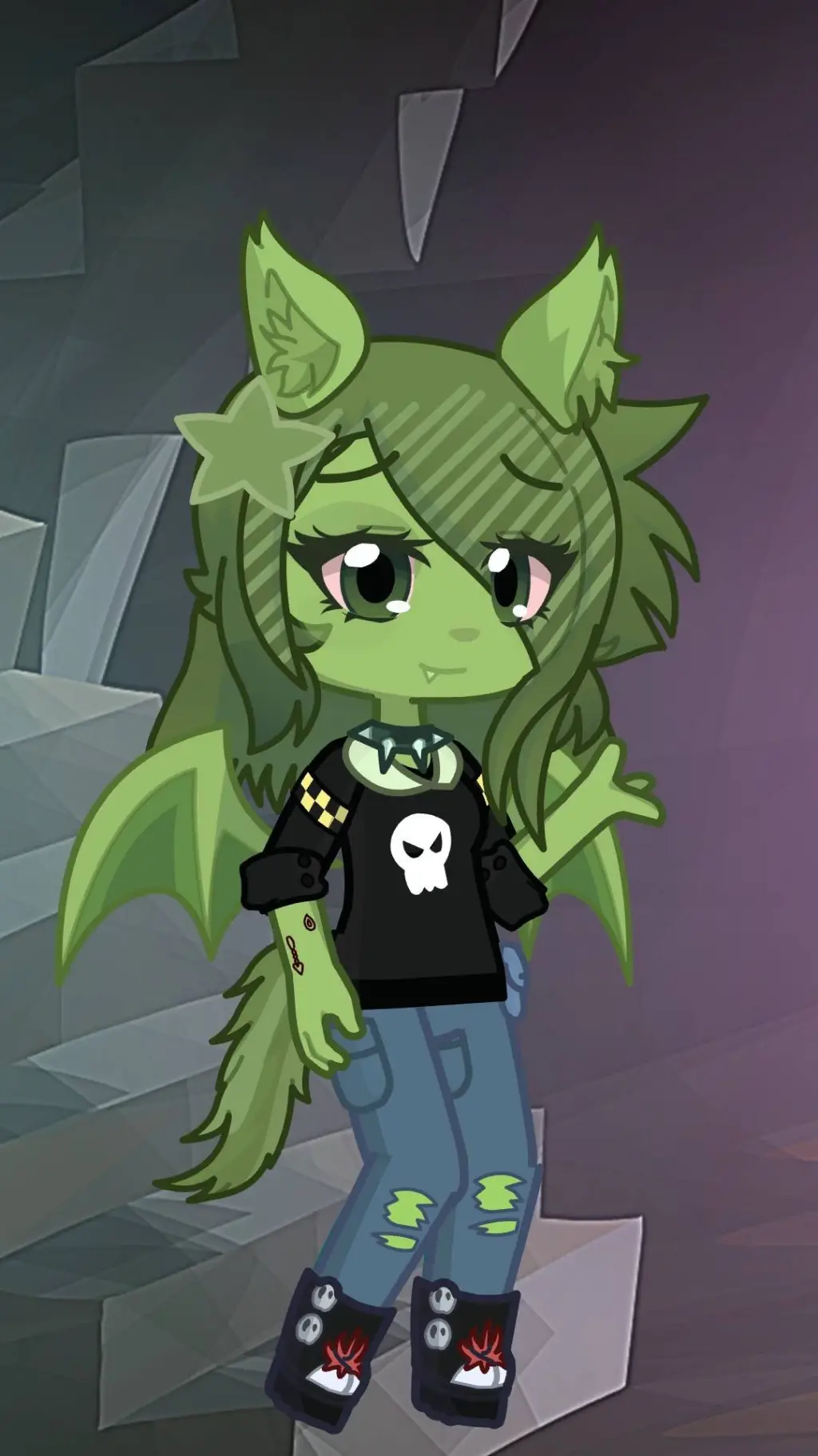 ai character: @.skukasuka background