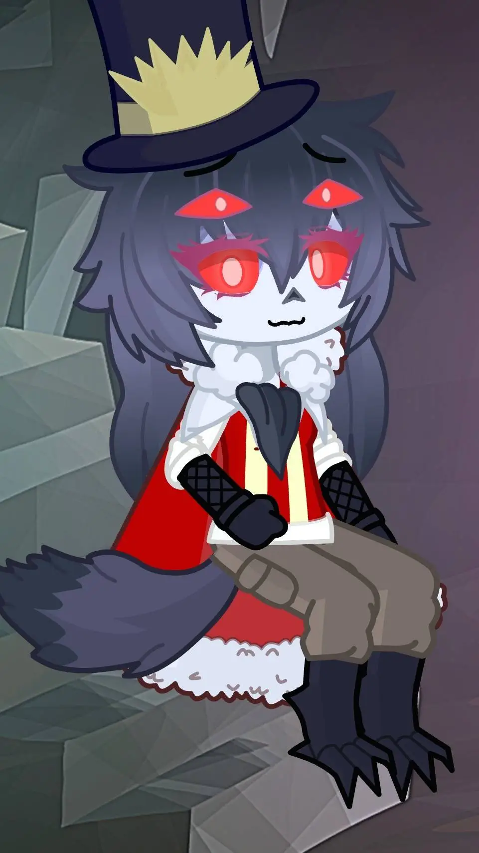 ai character: 🌑namorada stolas 🦉 background