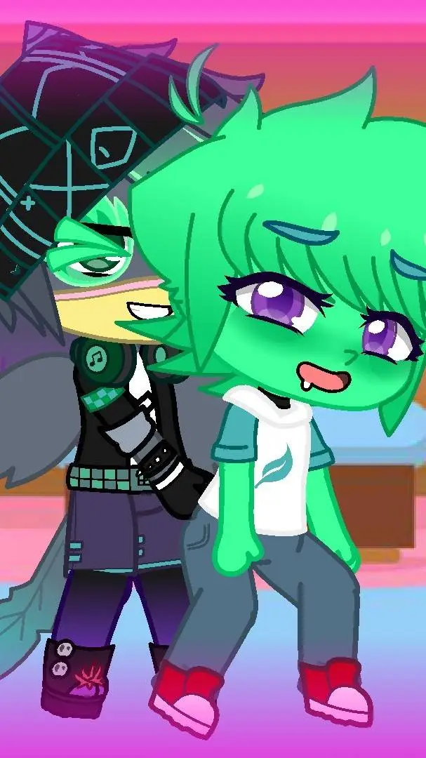 ai character: Torpombo Felipe 💚🖤 background