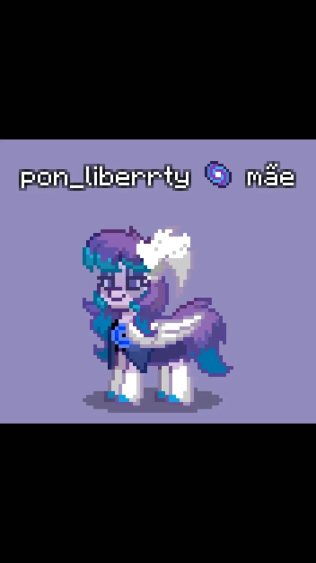 ai character: pon_liberrty 🌌 mãe background