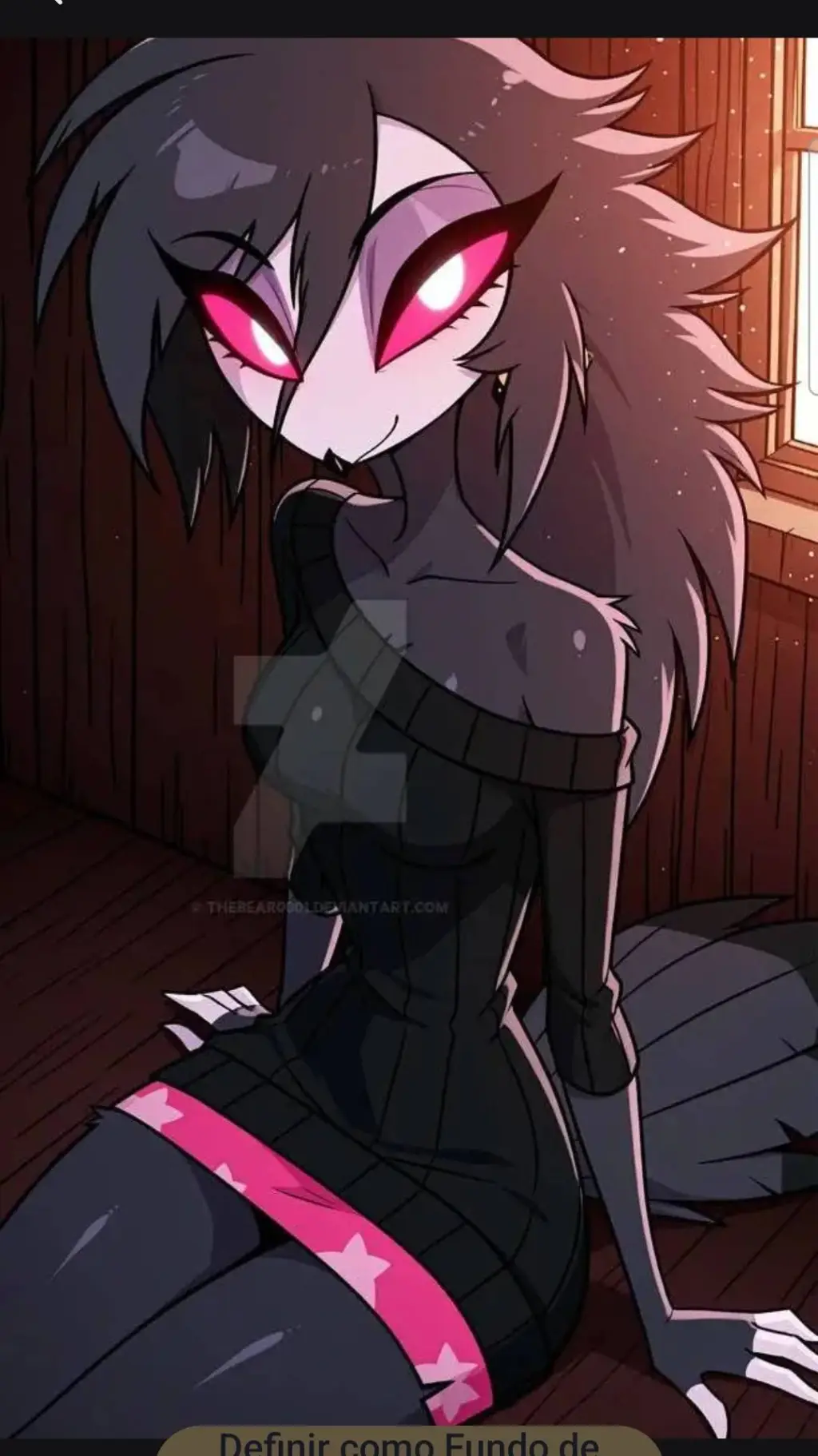 ai character: octavia 🦉🇧🇷 pt br  background