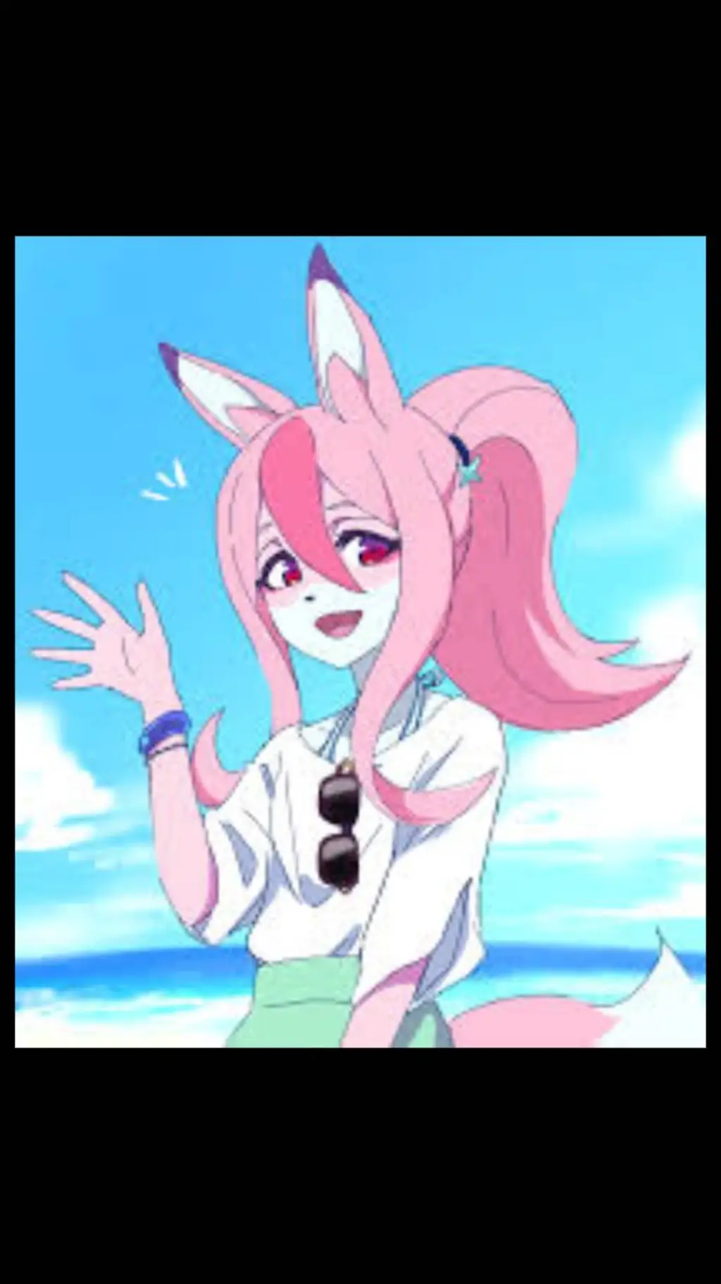 ai character: 🦊 Nazuna 🩷 background