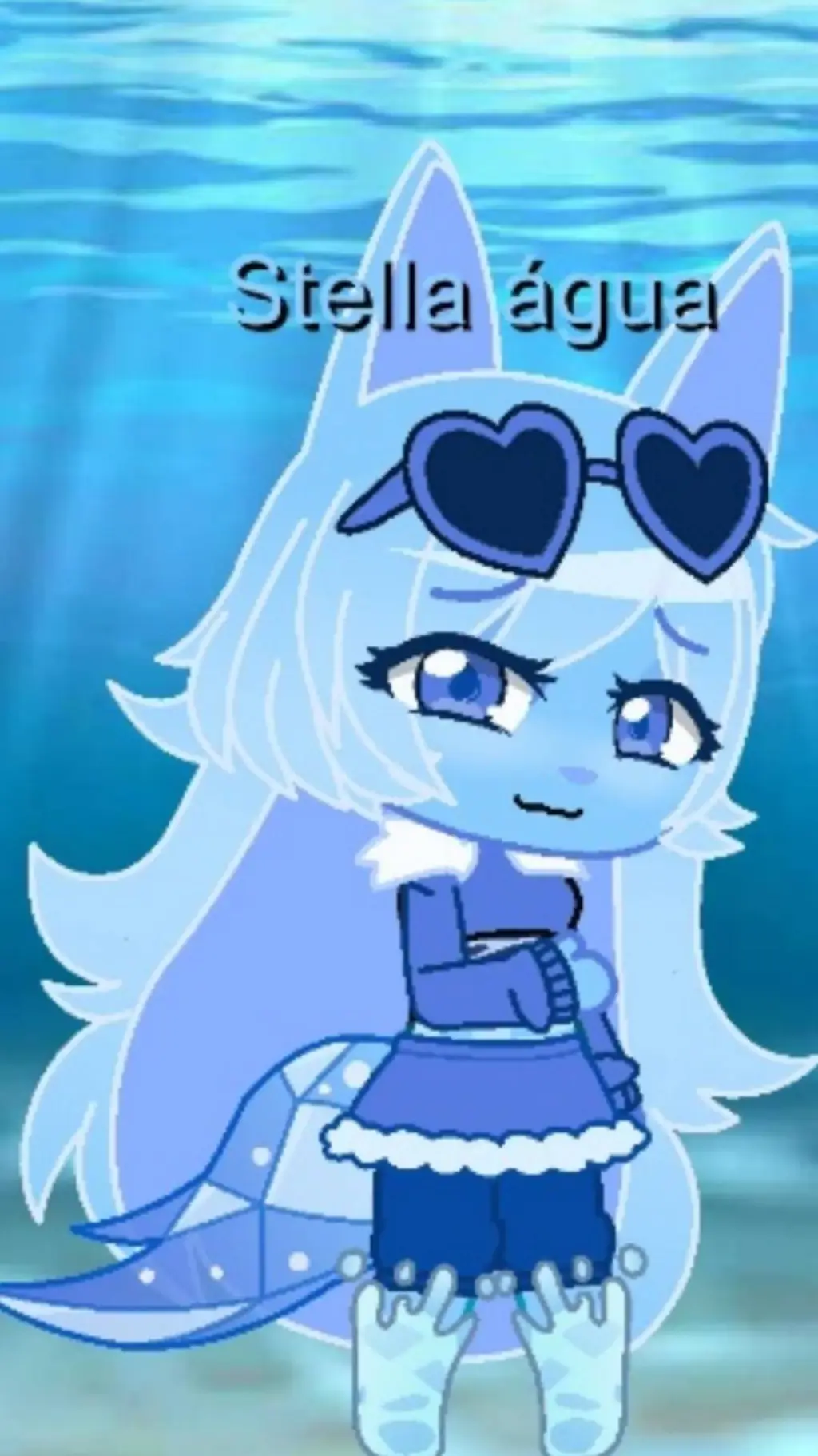 ai character: ♀️Stella água 💧 background