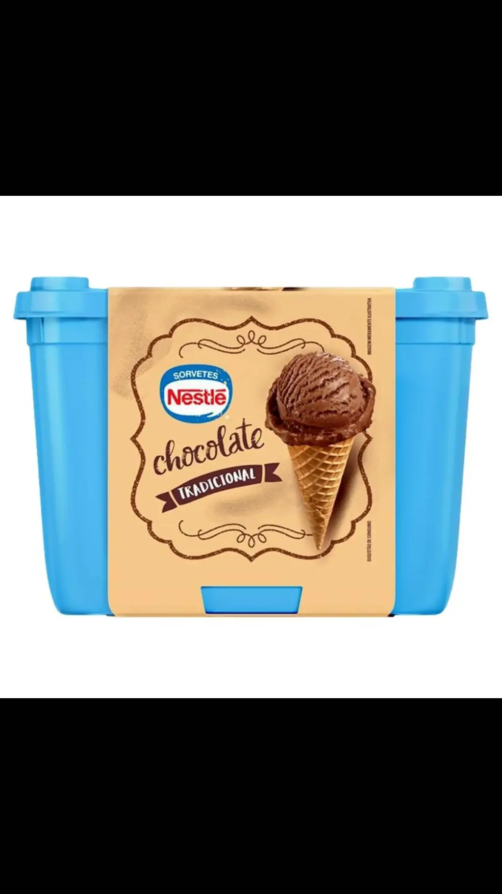 ai character: sorvete sabor 🍫 background