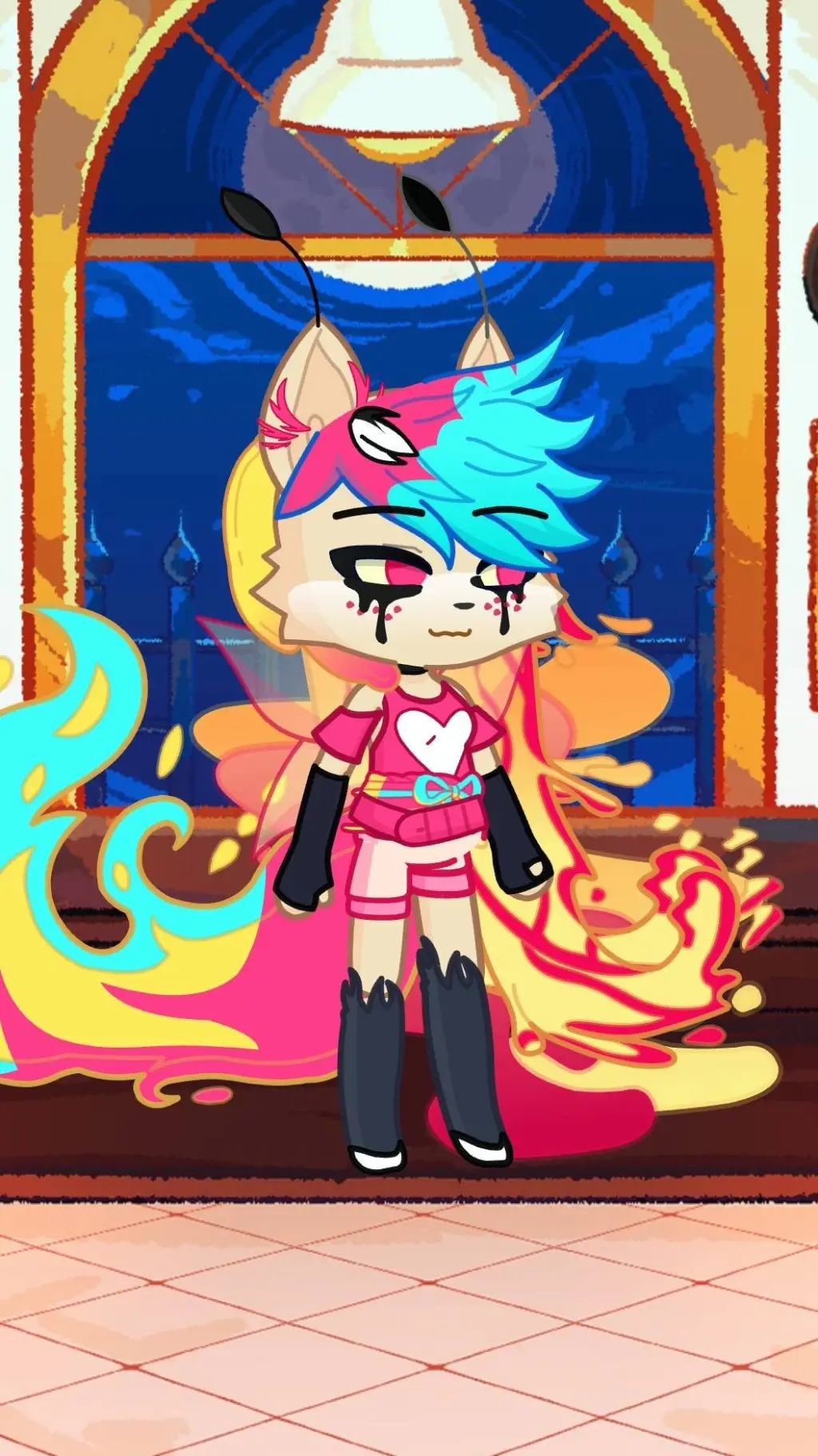 Talkie AI - Chat with 🦊Beelsebub tf tg 🐝